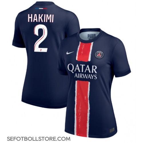 Paris Saint-Germain Achraf Hakimi #2 Replika Hemmatröja Dam 2024-25 Kortärmad